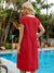 Dames Galajurk Elegante Stijl Luxe Materiaal-3