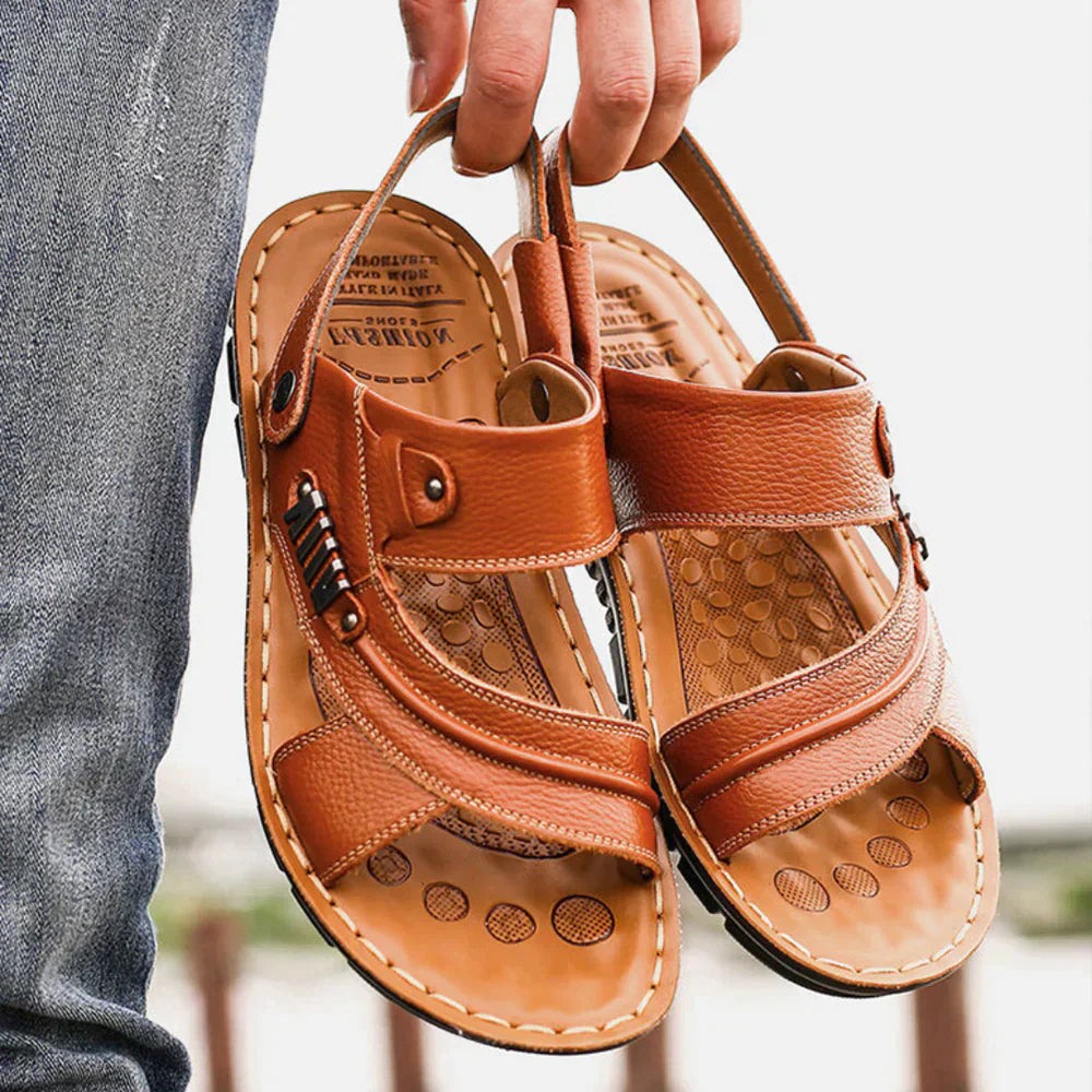 Heren Sandalen Ergonomisch Ademend Synthetisch Materiaal-1