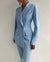 Dames Blazer en Broek Set Stijlvol Hoogwaardige Stoffen-2