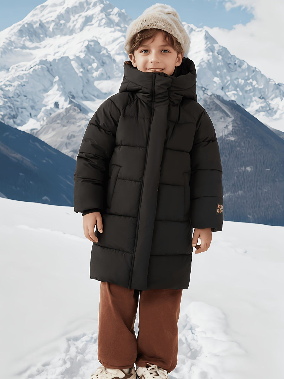 Jongens Halflang Jack Ademend Waterafstotend Met Ritssluiting 4