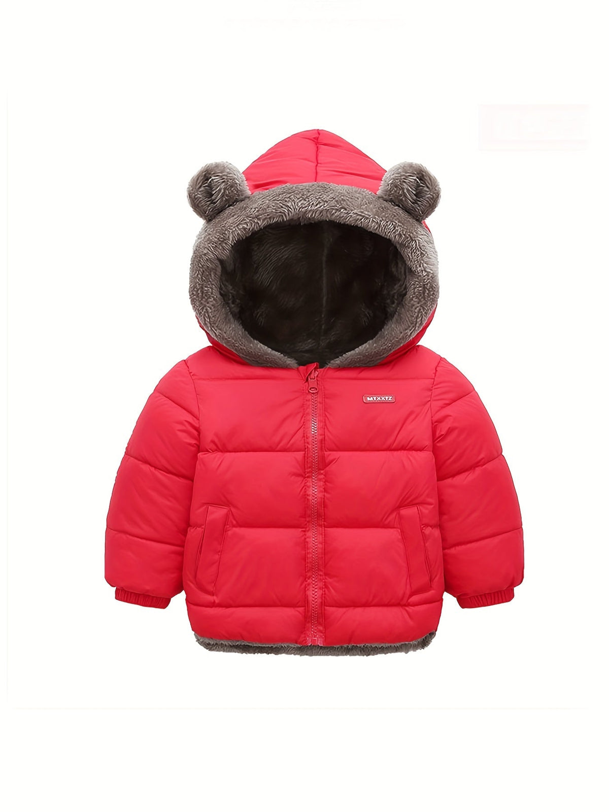 Jongens Jas Winter Lange Met Opstaande Kraag Ritssluiting Ademend Materiaal 0