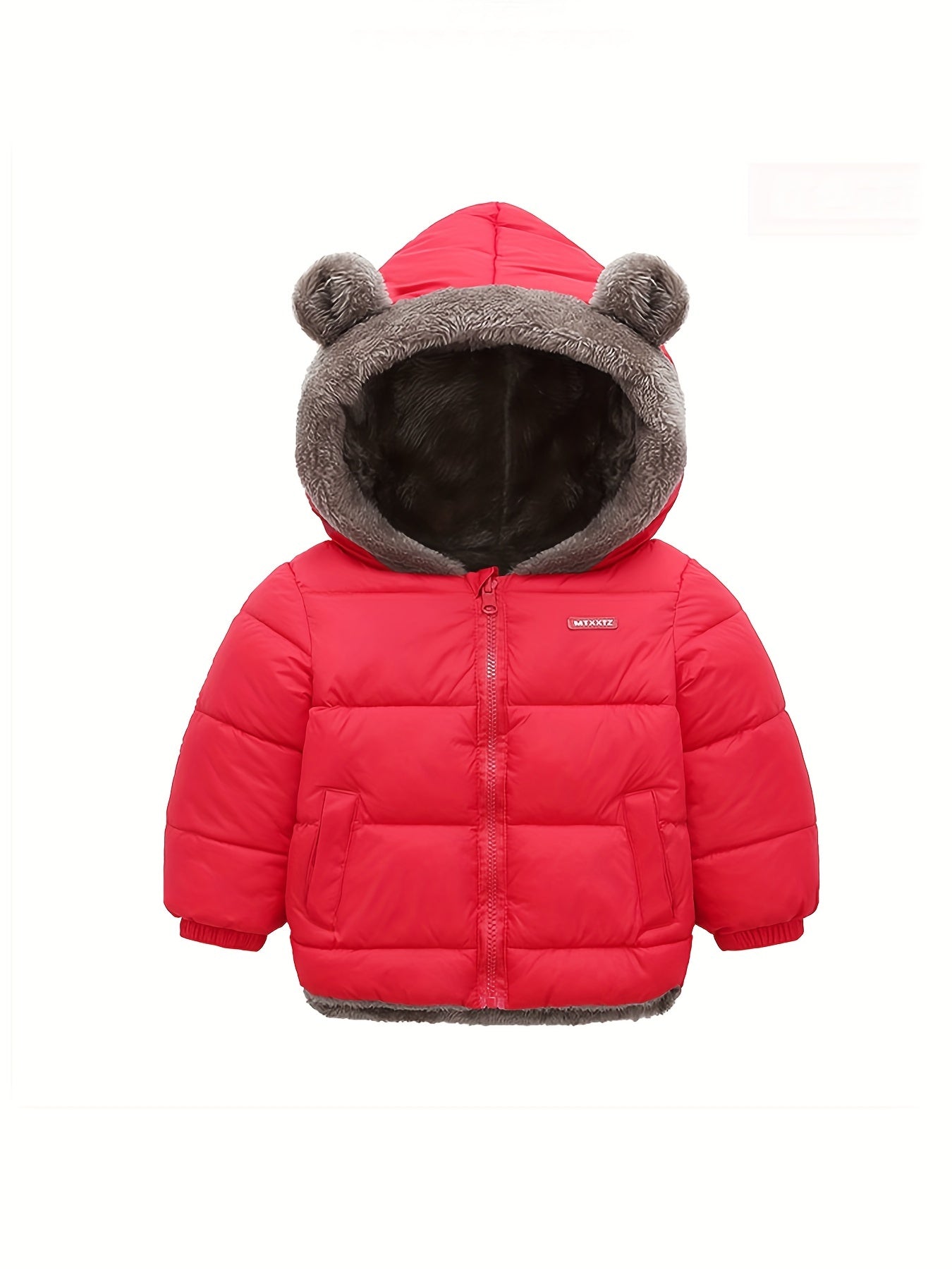 Jongens Jas Winter Lange Met Opstaande Kraag Ritssluiting Ademend Materiaal 0