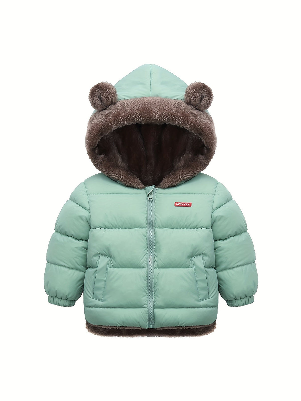 Jongens Jas Winter Lange Met Opstaande Kraag Ritssluiting Ademend Materiaal 4