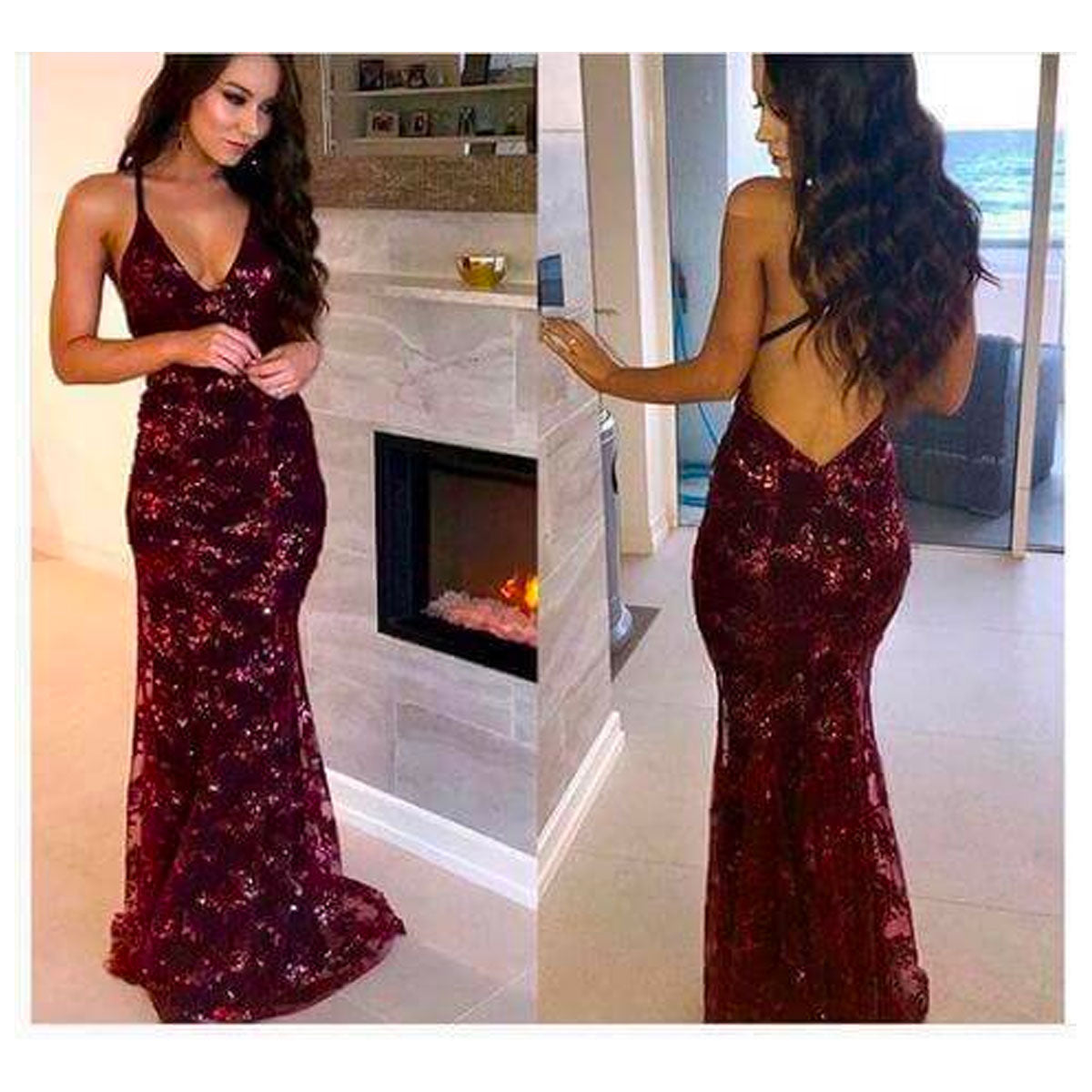 Vrouwen Zeemeermin Jurk