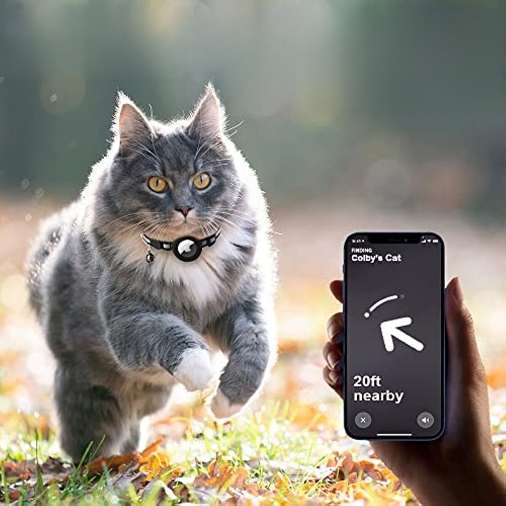 Kattenhalsband Met GPS En Reflecterend Ontwerp Voor Veiligheid En Stijl 1
