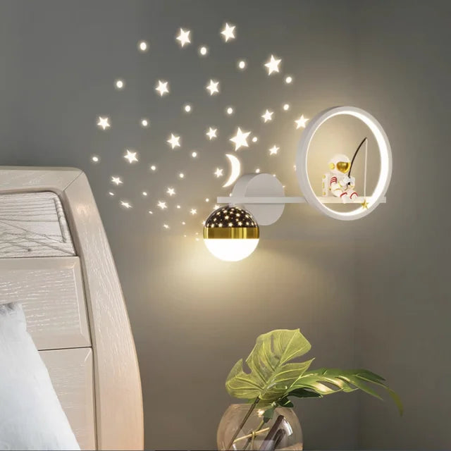 Kinder Wandlamp Droomachtige Universum LED 1