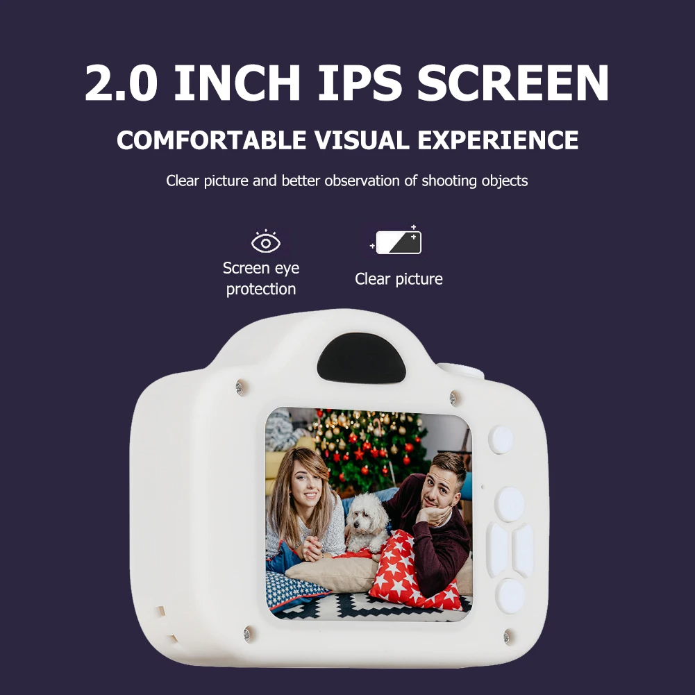Kindercamera Creatieve Functies voor Kinderen met HD-video en Filters 2