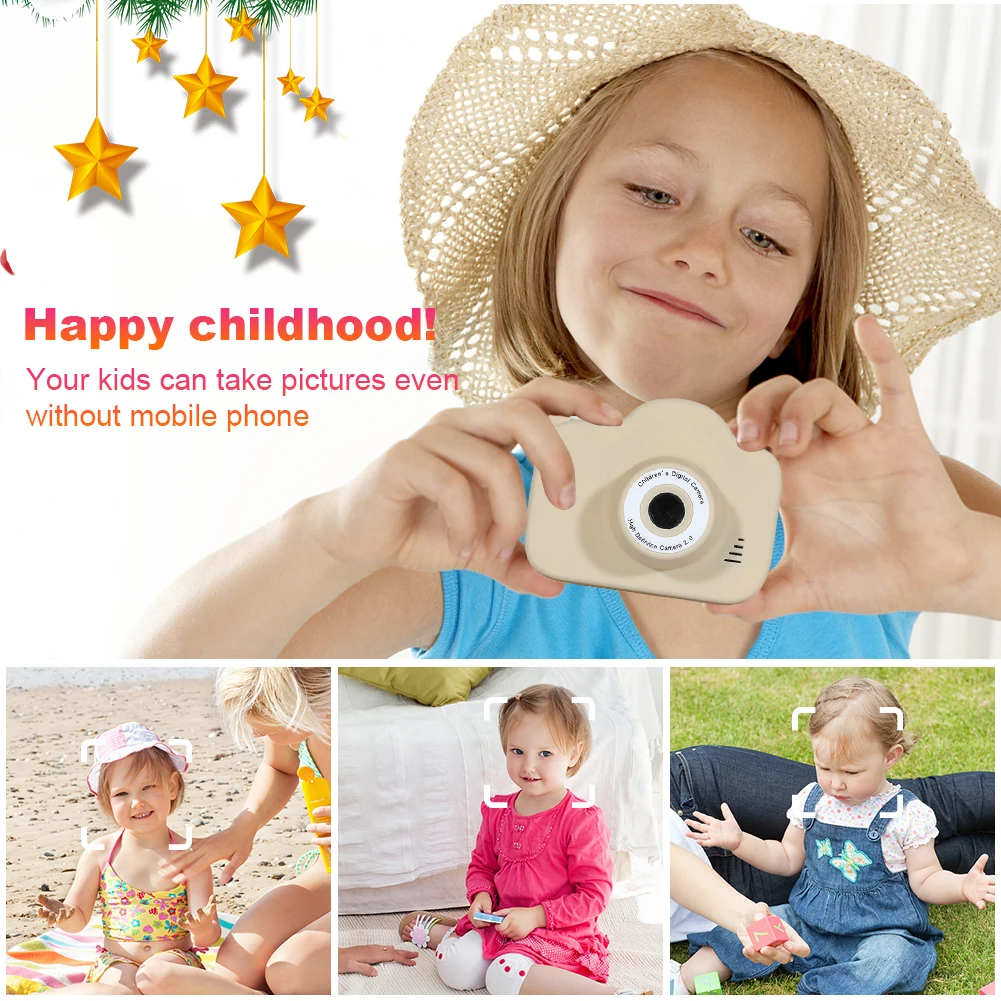 Kindercamera Creatieve Functies voor Kinderen met HD-video en Filters 3