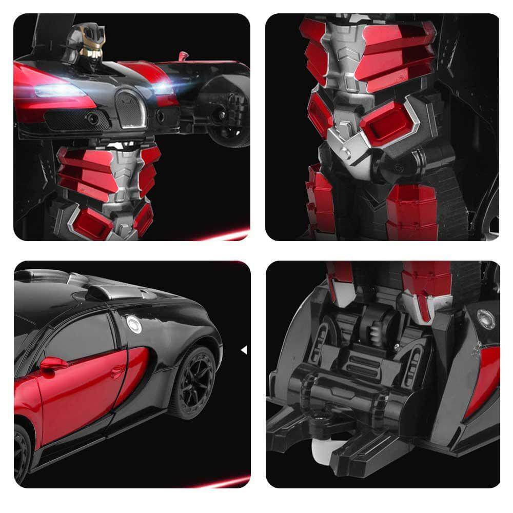 Kinderen RC Transformerende Robotauto met LED-verlichting 5