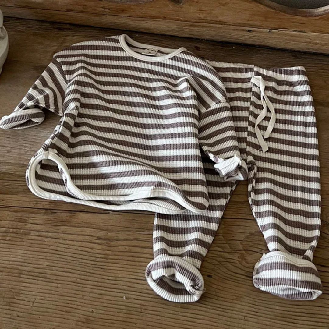 Kinderen Waffle Set Casual Ademend Materiaal 4
