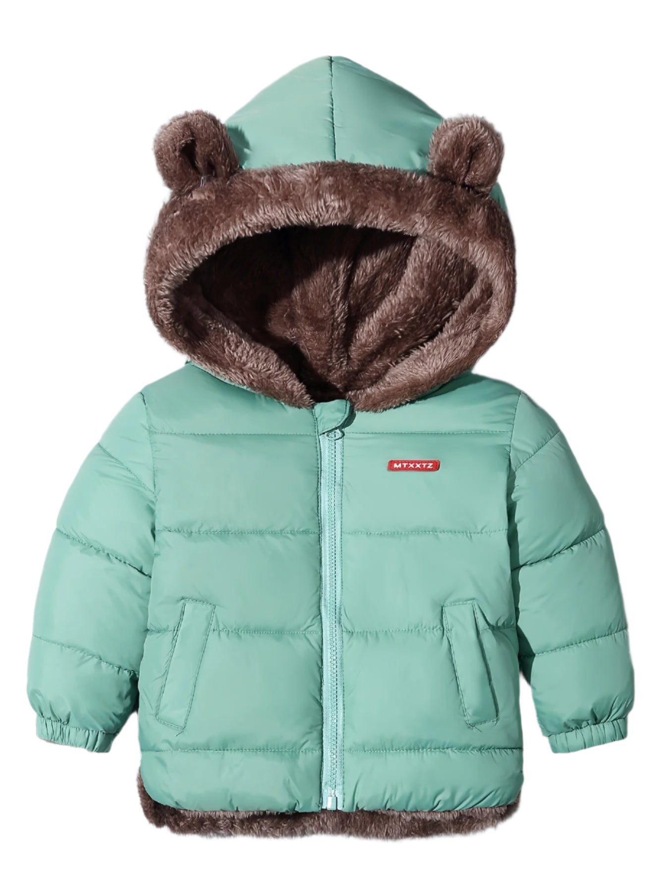Kinderen Winterjas met Berenoren 6
