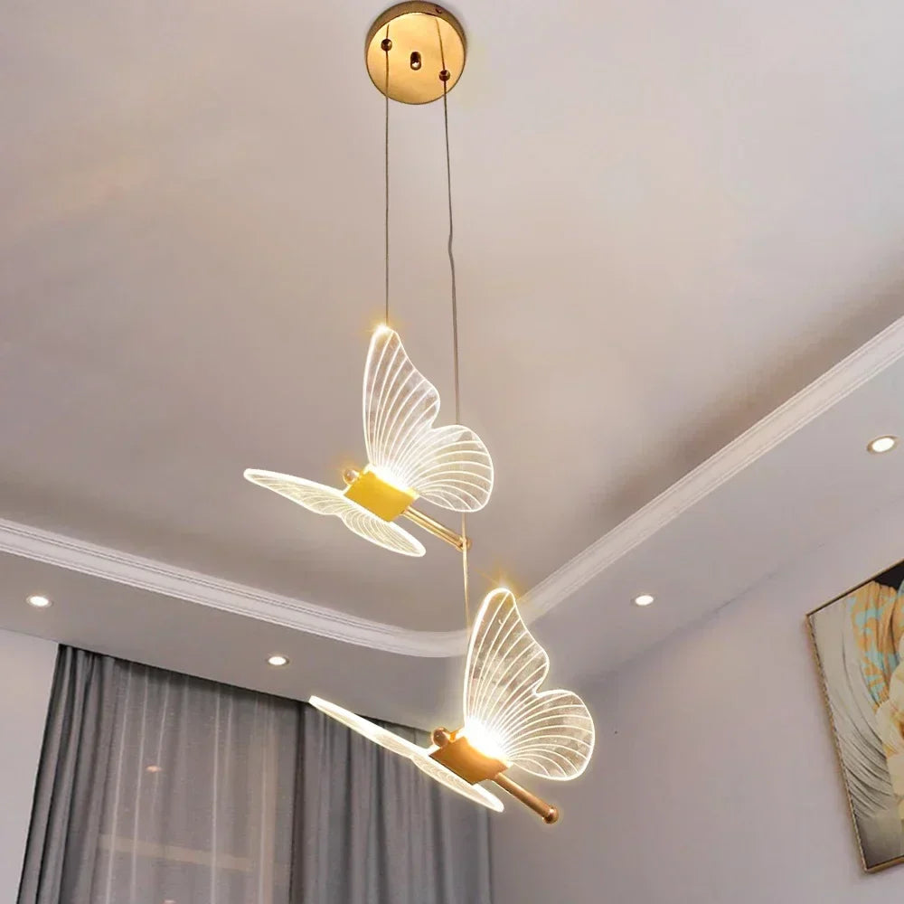 Kinderlamp Vlinder Design LED voor Jongens en Meisjes 5