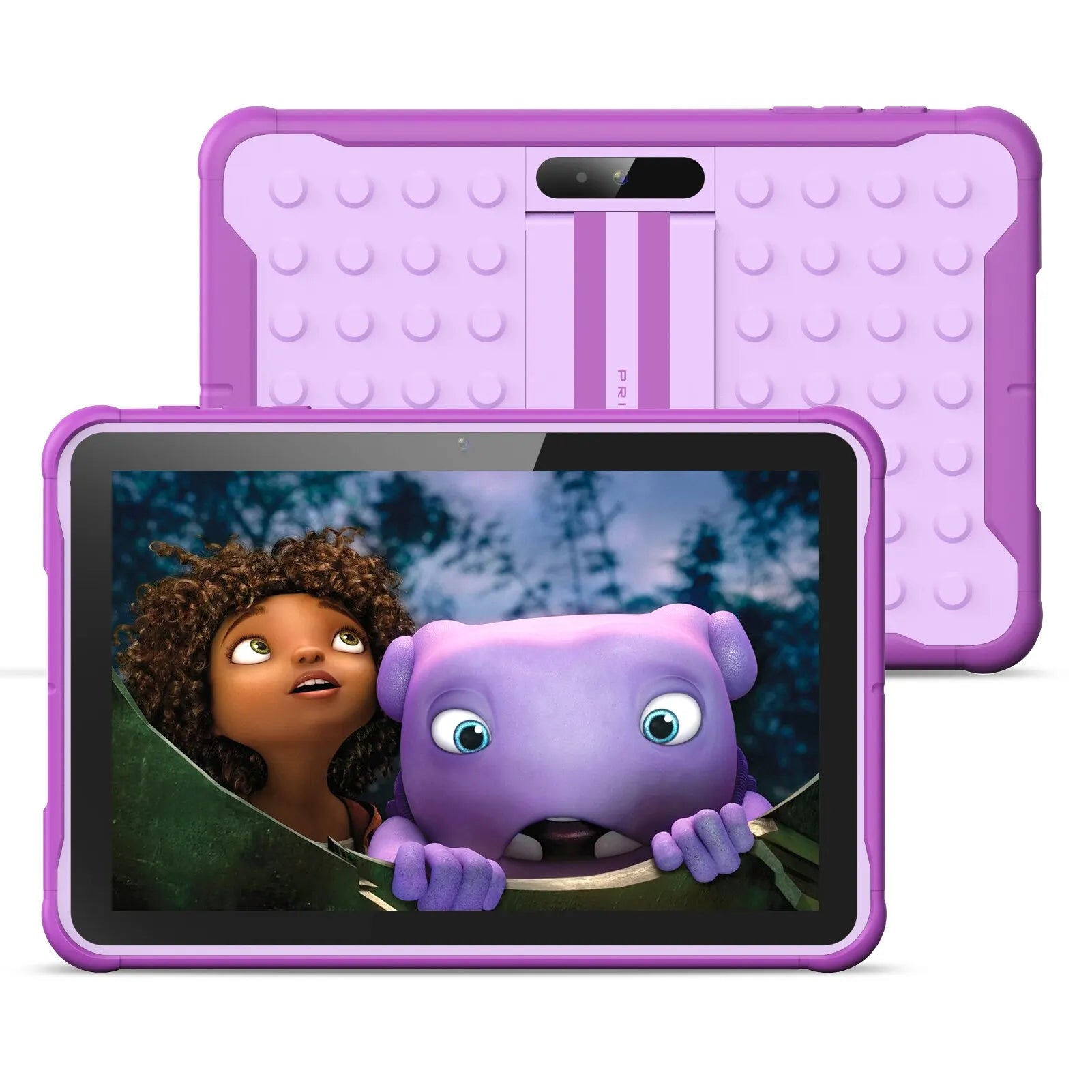 Kindertablet 10 Inch Android 13 Quad Core 2GB RAM 64GB ROM met Beschermhoes 6