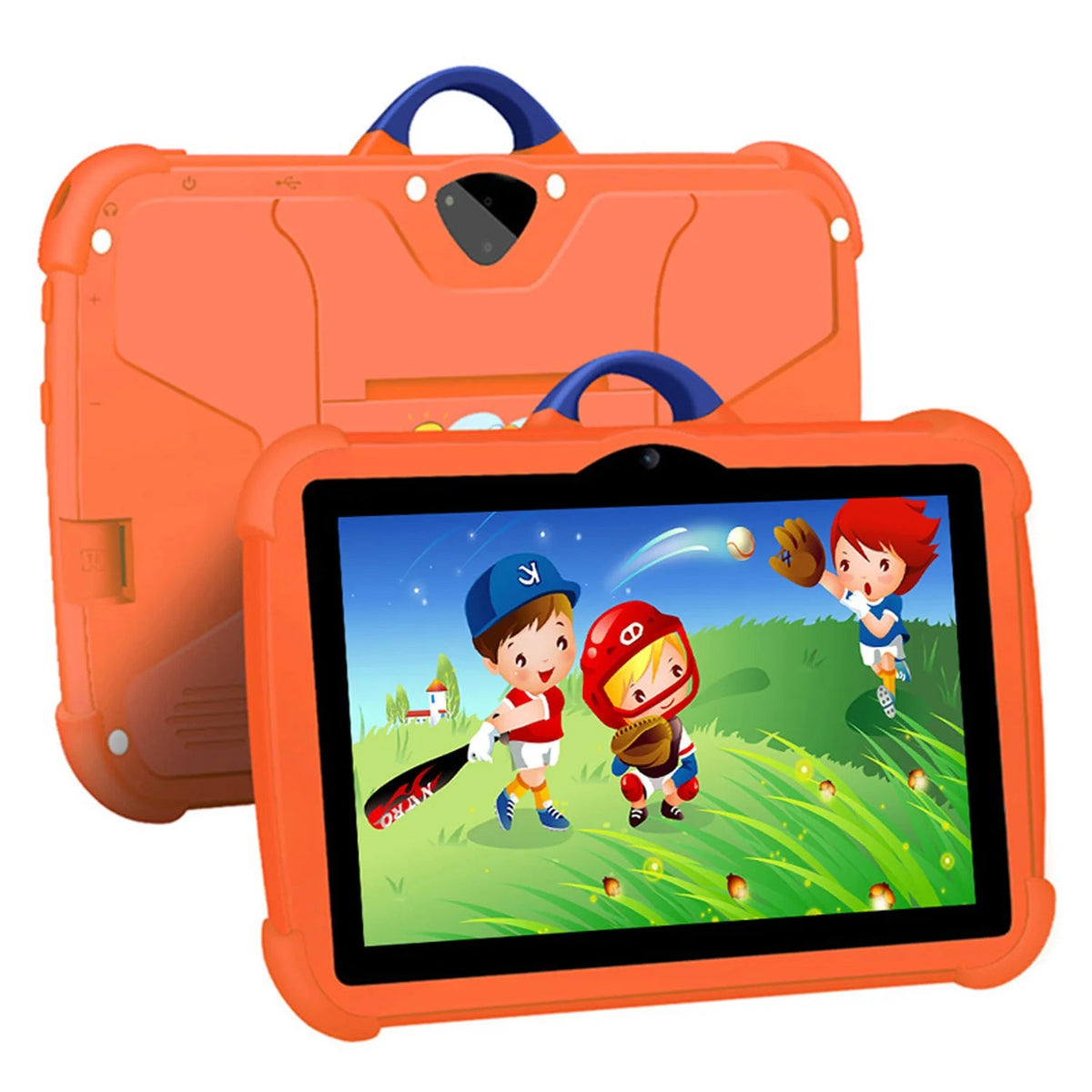 Kindertablet 7.0 Inch Quad Core Met Cartoon Patroon Voor Kinderen 7
