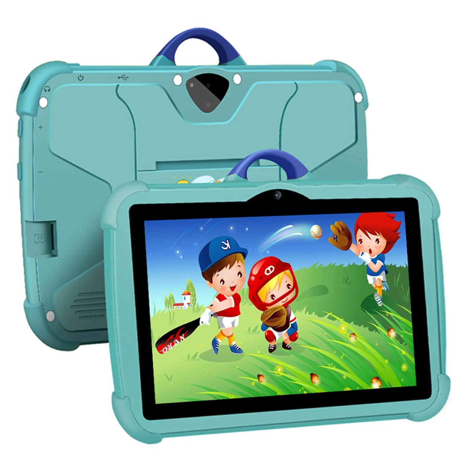 Kindertablet 7.0 Inch Quad Core Met Cartoon Patroon Voor Kinderen 8