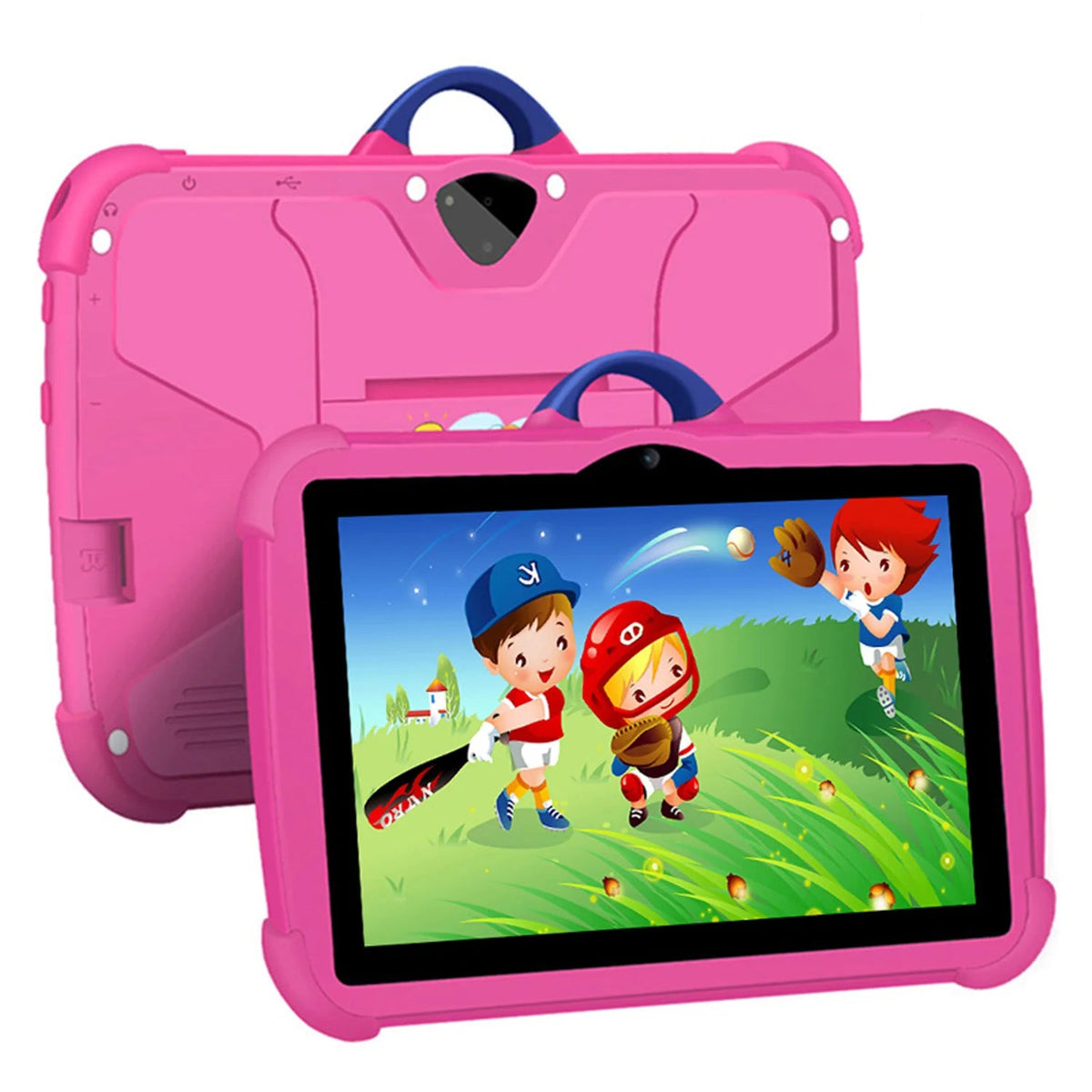 Kindertablet 7.0 Inch Quad Core Met Cartoon Patroon Voor Kinderen 9
