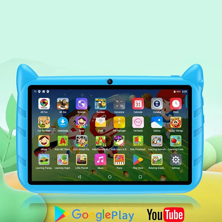 Kindertablet 7 Inch Android 13 met 4GB RAM en 64GB ROM 1