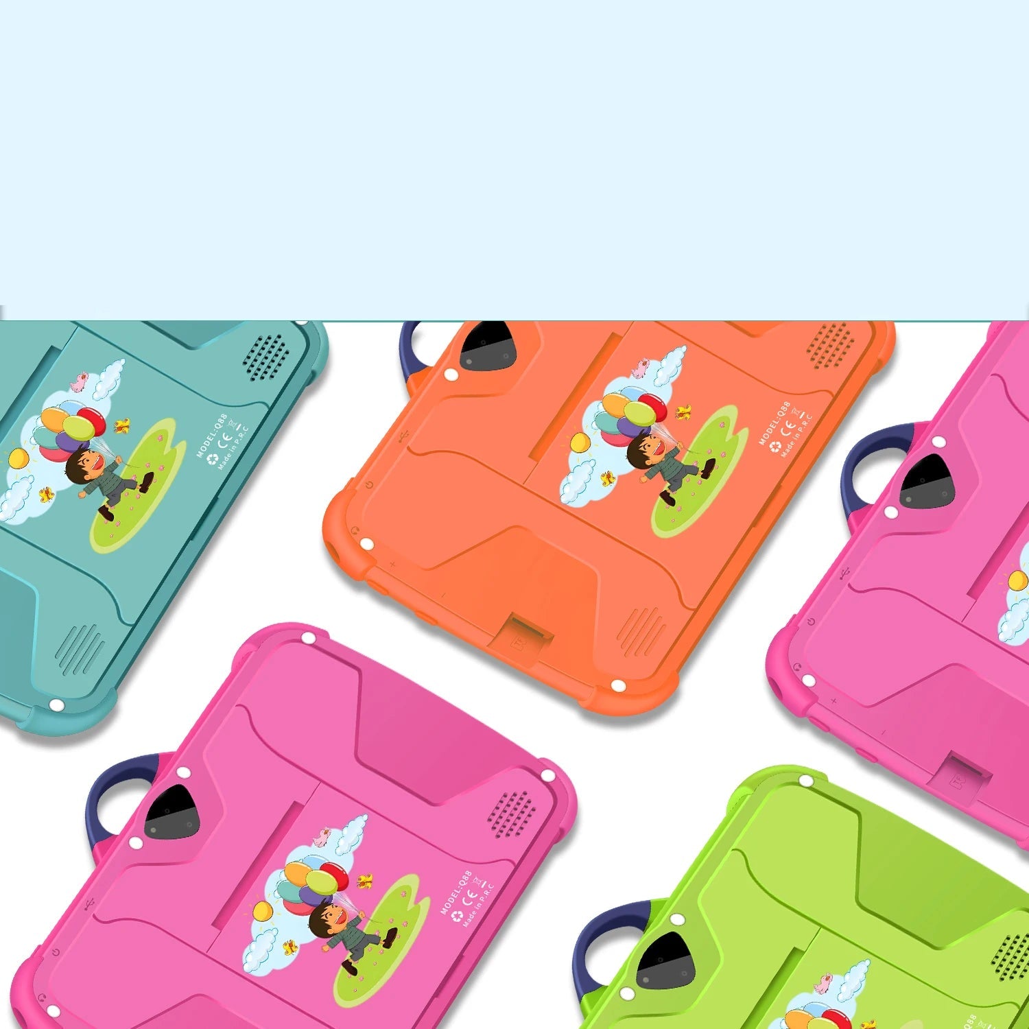 Kindertablet 7 Inch Quad Core met 4GB RAM en 64GB ROM 5