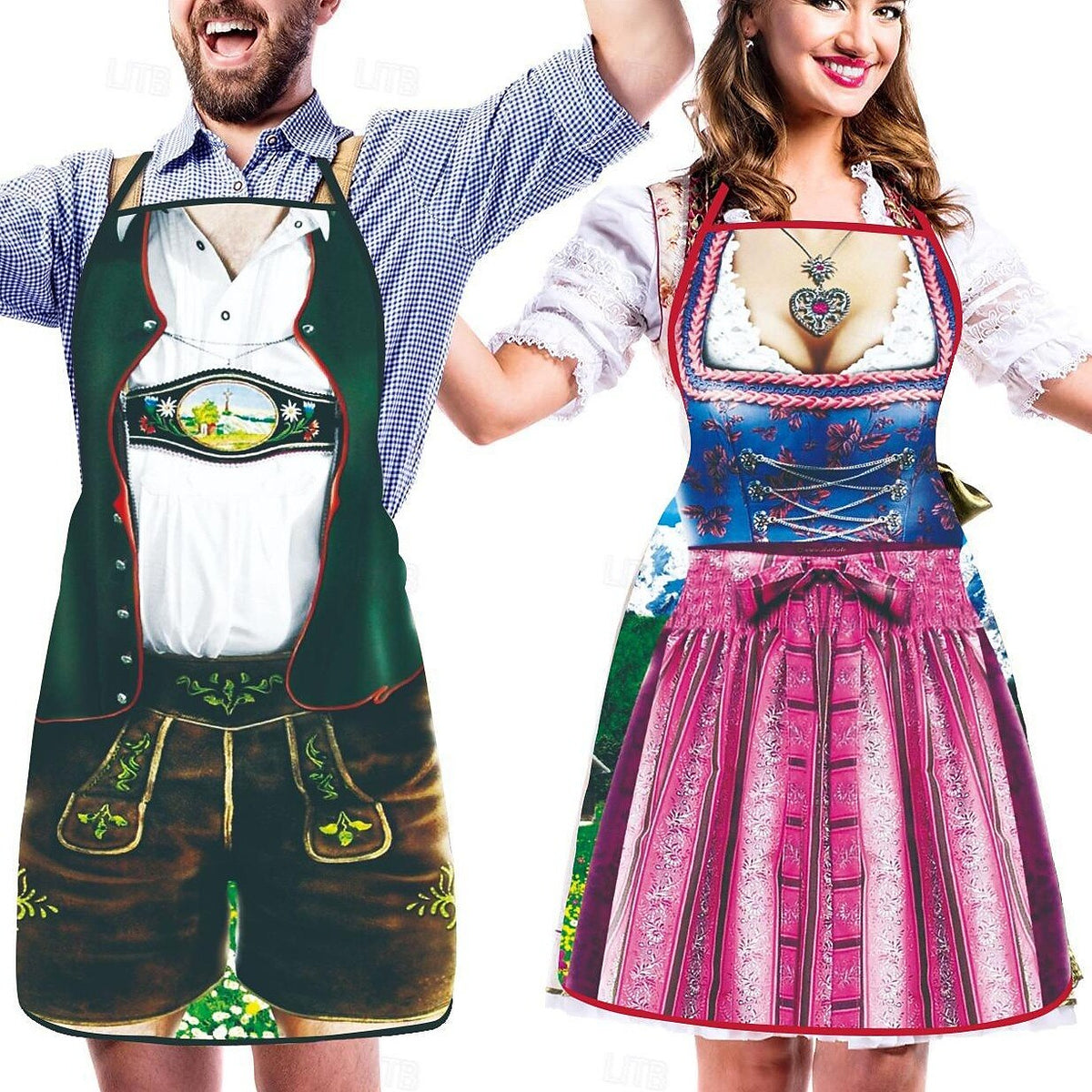 Koppels Schorten Oktoberfest Stijl met Humor 7