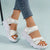 Vrouwen Sandalen Elegante Wit Orthopedisch Comfortabel Synthetisch-6
