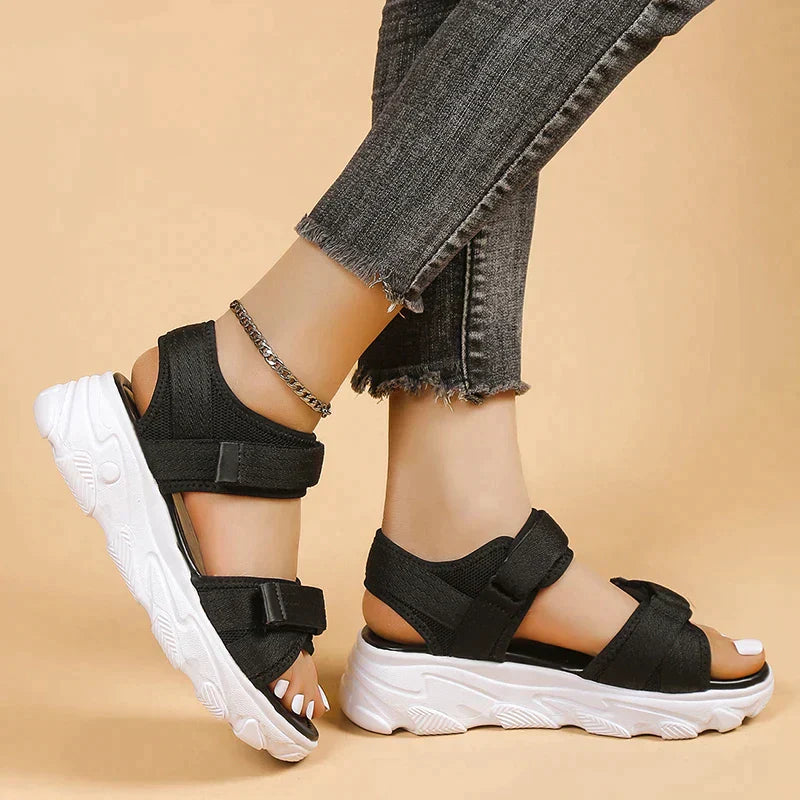 Vrouwen Sandalen Elegante Wit Orthopedisch Comfortabel Synthetisch-3