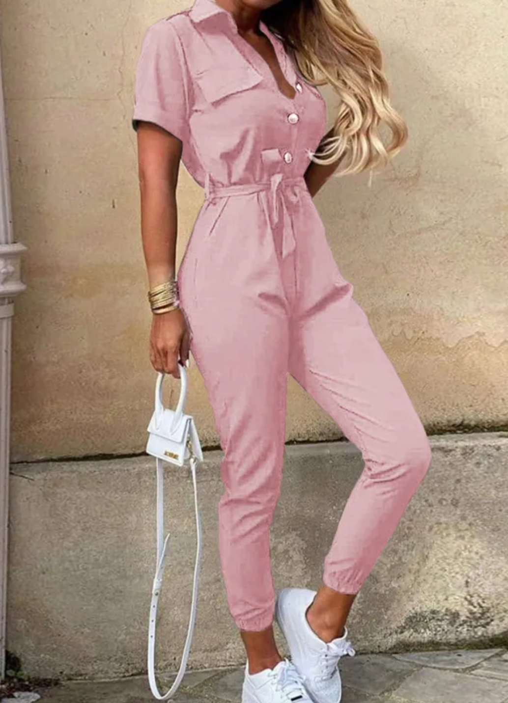 Variant image for Dames Jumpsuit Feestelijk Hoogwaardige Stof Elegante Snit-43
