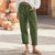 Lange Broek Dames Oversized Katoen-Linnen Casual met Zakken 3