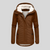 Lange Winterjacke met Kapuze en Fleece Voering 3