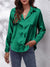Variant image for Dames Shirt Satijnen Modern Elegante Top 100% Satijn-9