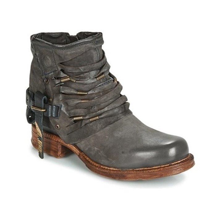 Dames Enkelschoenen Elegante Stijl Hoogwaardig Synthetisch Materiaal-5