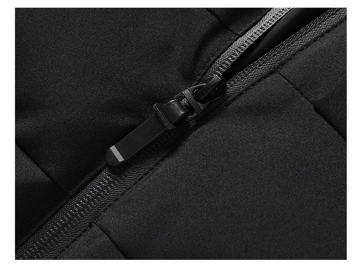 Heren Windjack Lange Comfortabele Pasvorm 100% Polyester-4