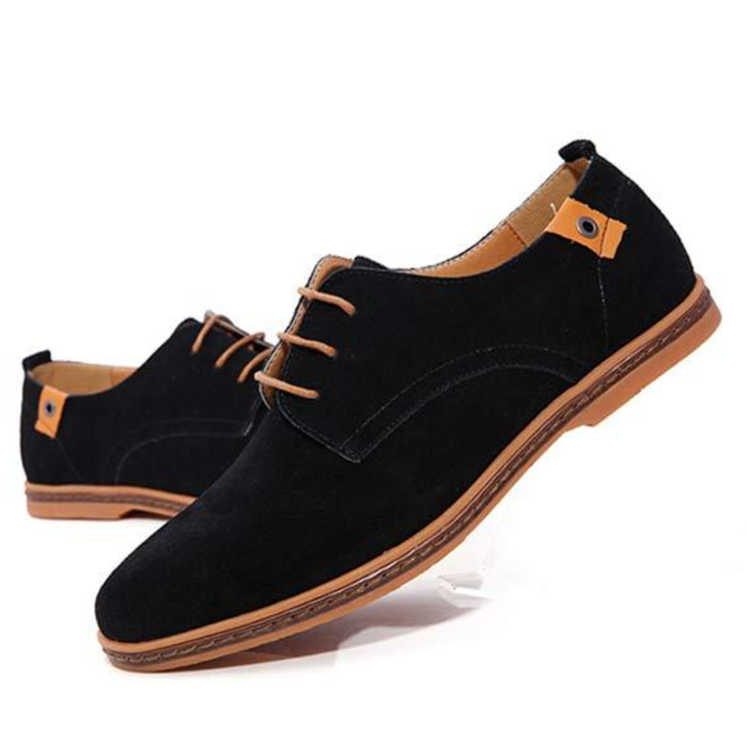 Heren Schoenen Suède Elegante Stijl Voor Formele En Casual Gelegenheden-3