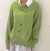 Variant image for Dames Lang Vest Cashmere met Diagonale Knopafsluiting-15