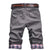 Heren Korte Broek Cargo Stijl 100% Katoen Met Praktische Zakken-3