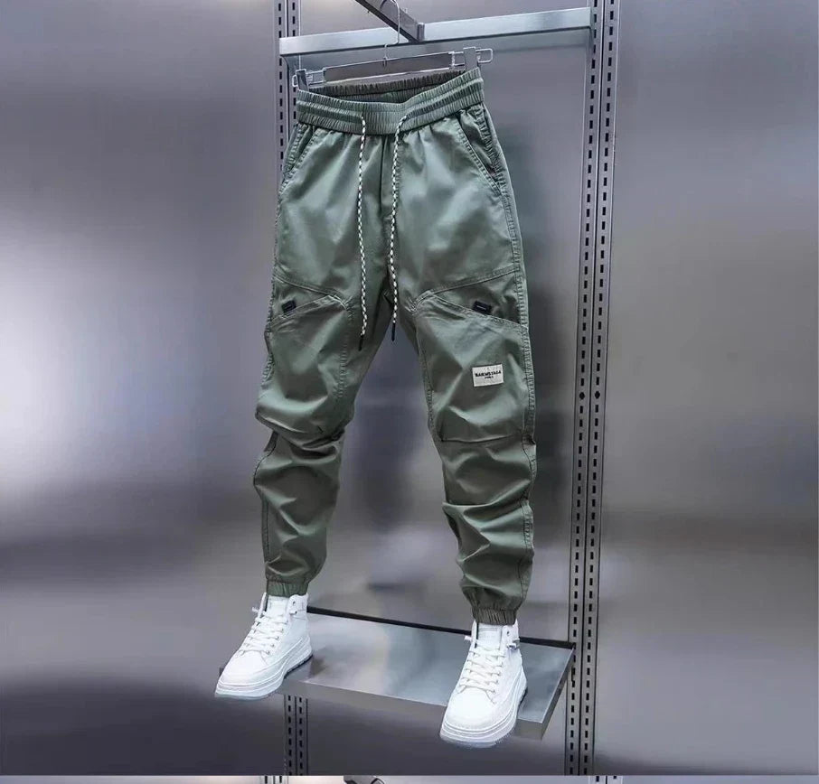 Mannen Sportbroek Dynamische Stijl Met Functionele Zakken 4