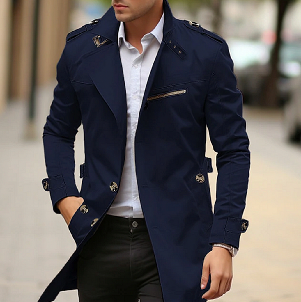 Variant image for Heren Jas Elegante Stijl Hoogwaardig Materiaal voor Formele en Casual Gelegenheden-14