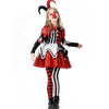 Meisjes Clown Jurk Kostuum Geruit 5