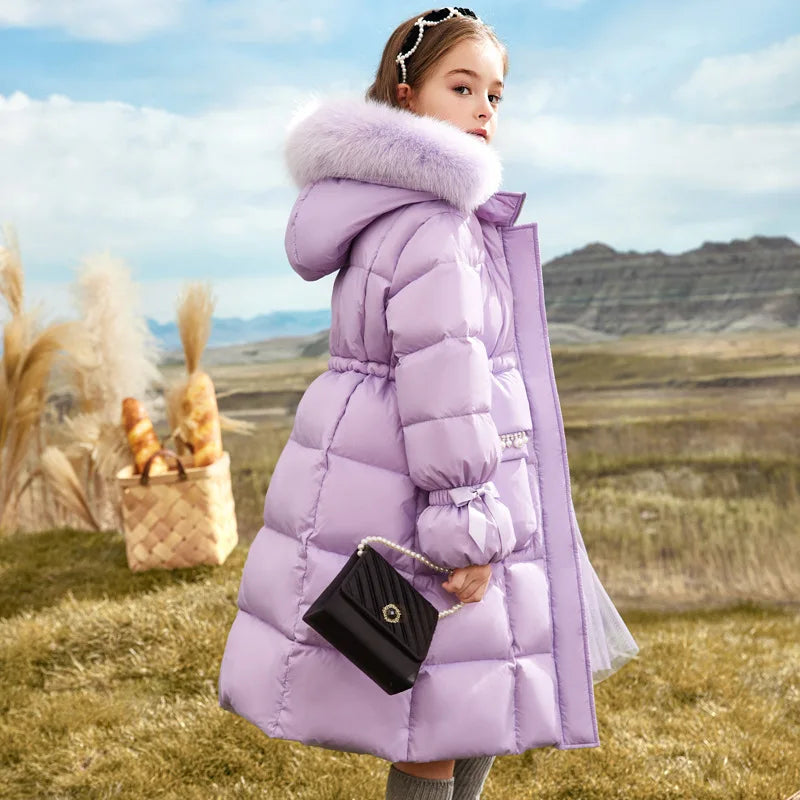 Meisjes Winterjas Met Capuchon 1