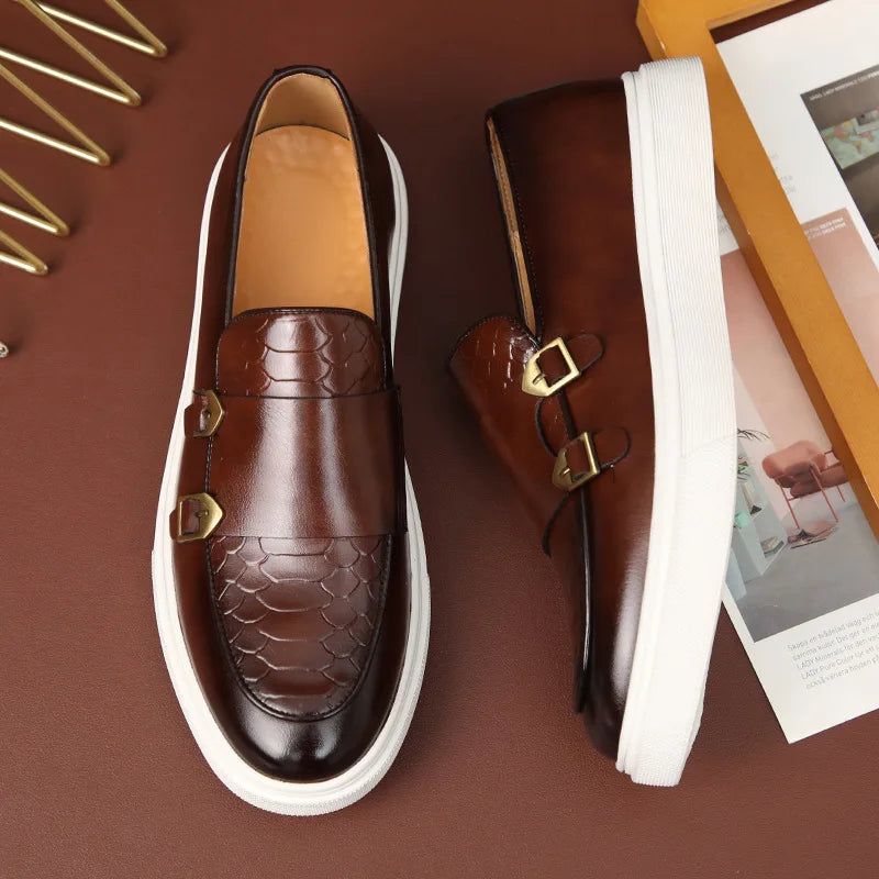 Heren Loafers Stijlvol Kunstleer Comfortabele Schoenen voor Mannen 5