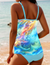 Dames Tankini Set Sneldrogend Polyester Comfortabel Ontwerp-2