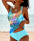 Dames Tankini Set Sneldrogend Polyester Comfortabel Ontwerp-1