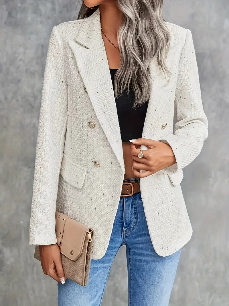 Dames Blazer Elegante Snit van Tweed-4