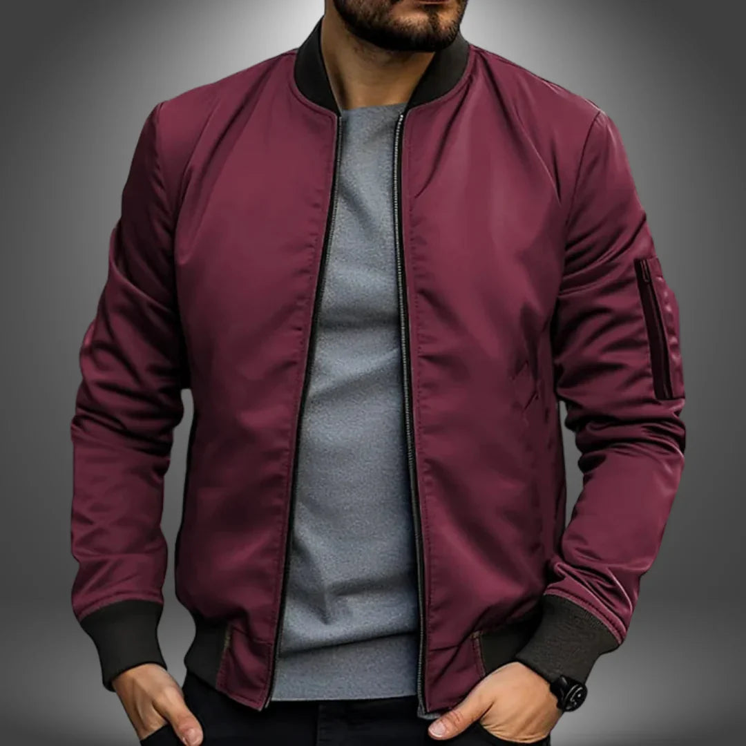 Miesten Kevyt Bomber-takki 4