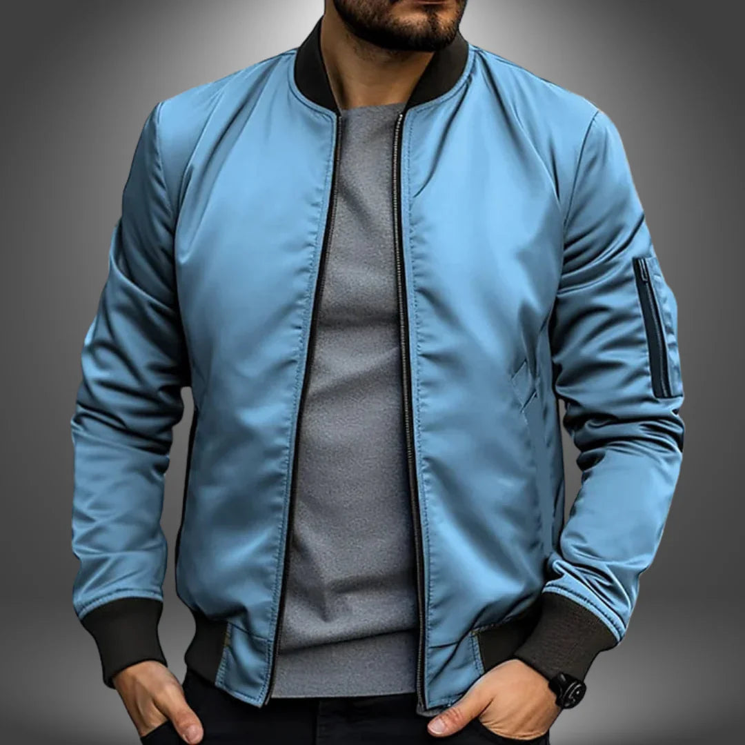 Miesten Kevyt Bomber-takki 6