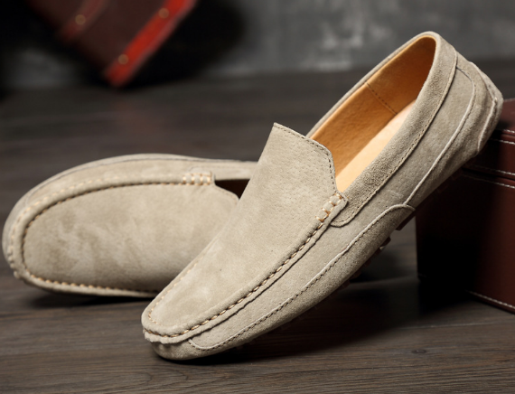 Heren Loafer Schoenen Elegante Leer Comfortabele Pasvorm-1