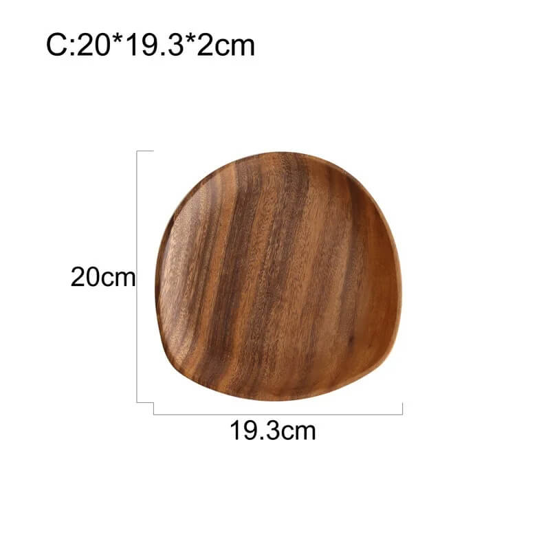 Minimalistisch Dienblad Acaciahout 11