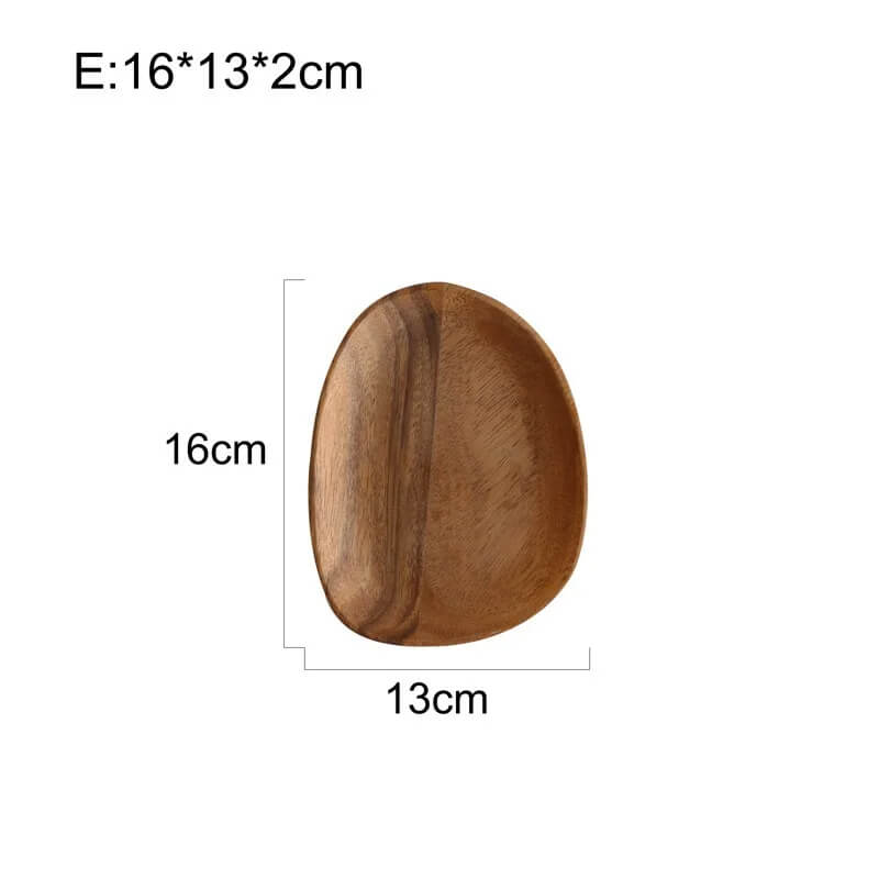 Minimalistisch Dienblad Acaciahout 9