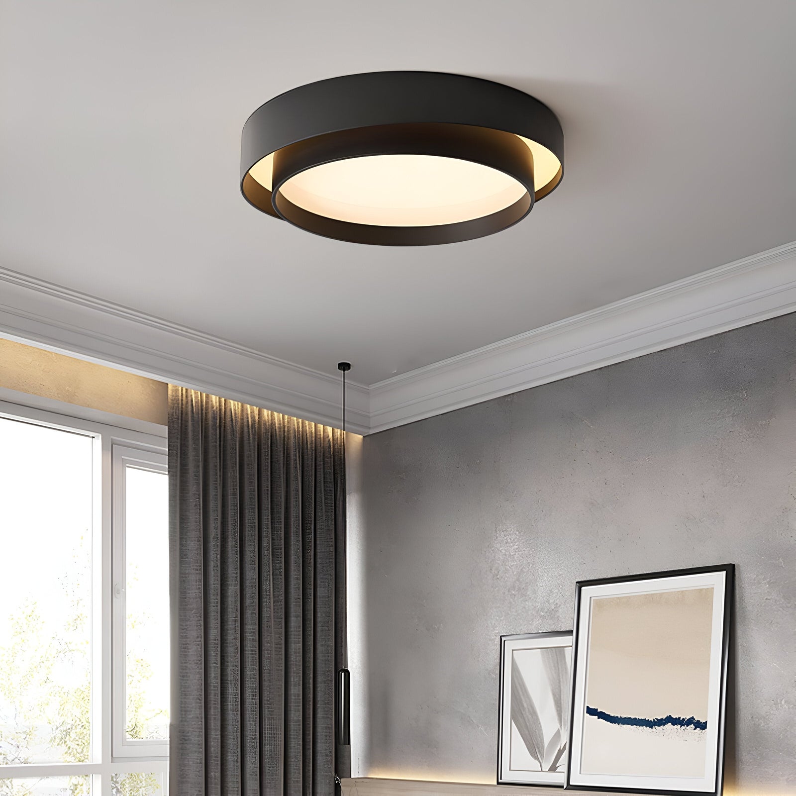 Moderne LED Plafondlamp Ringvormig voor Slaapkamer en Woonkamer 8