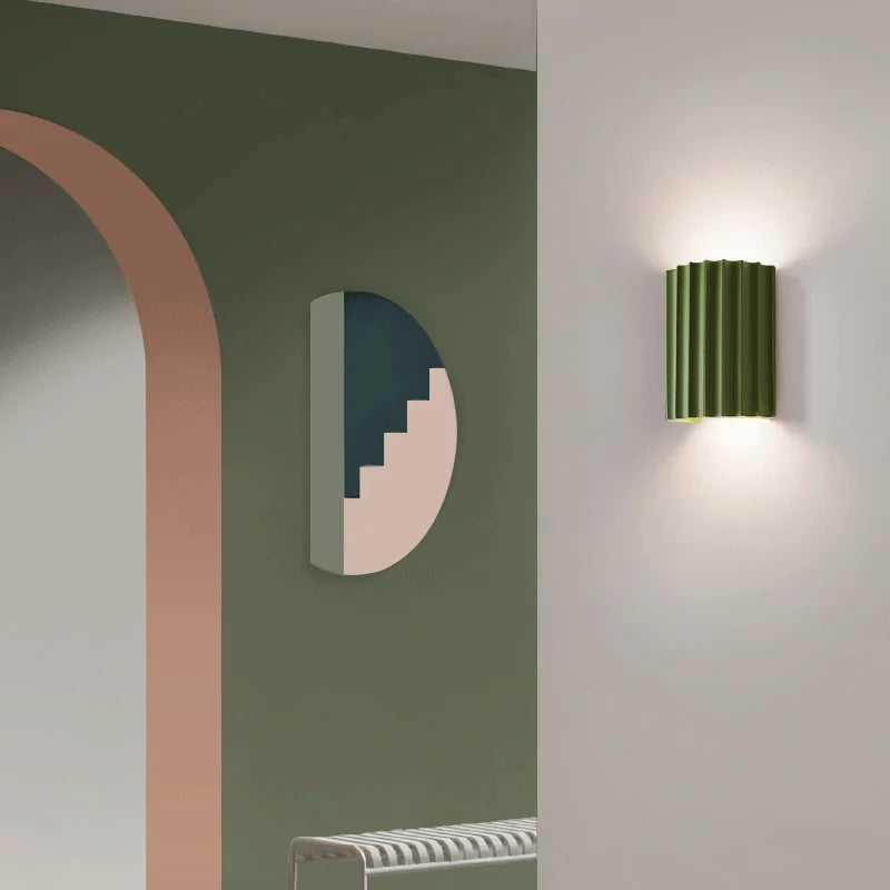 Moderne Wandlamp Minimalistisch Design Aluminium 2