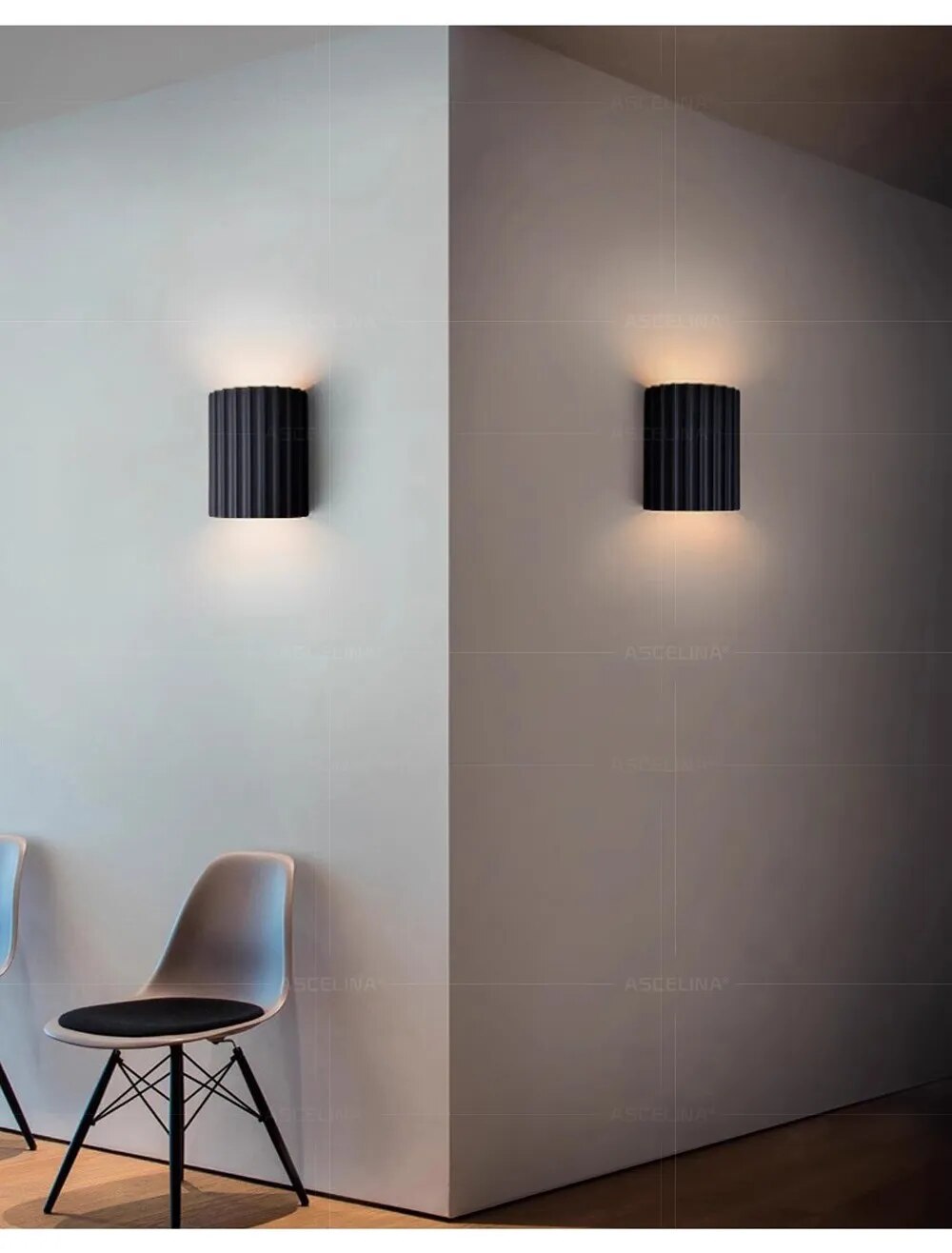 Moderne Wandlamp Minimalistisch Design Aluminium 8